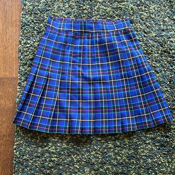 Vintage Editions Lifestyle Plaid Pleated Schoolgirl / Tennis Skirt - Picture 1 of 4